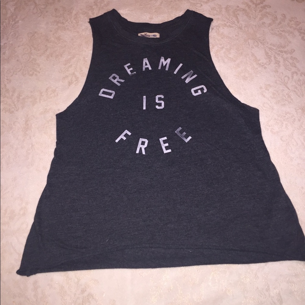 Dreaming is free tank top
